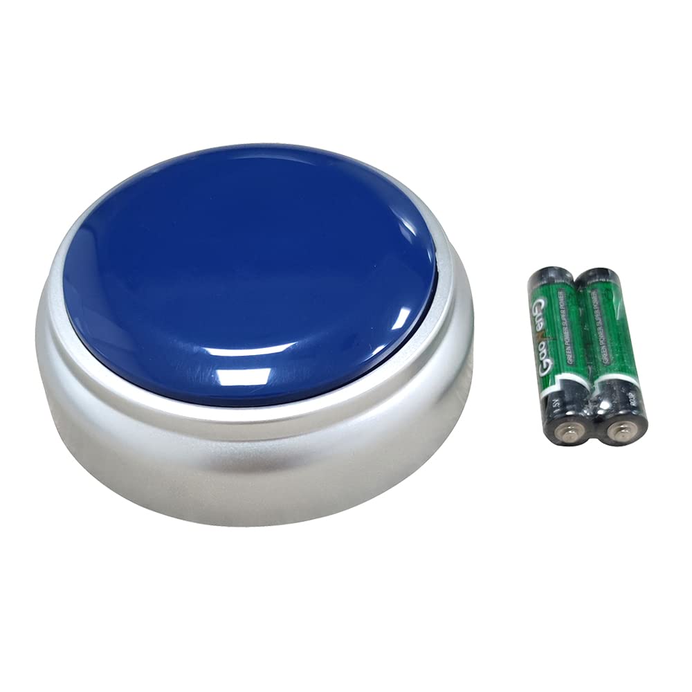 Grabadora NESIGHTION Azul y Plateado con Botón de Grabación de Sonido 30 Segundos para Educación de Regalo