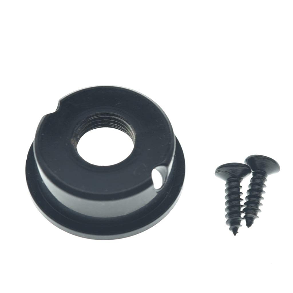 Dopro Placa Jack Electrosocket, Negro, Guitarra Eléctrica Telecaster
