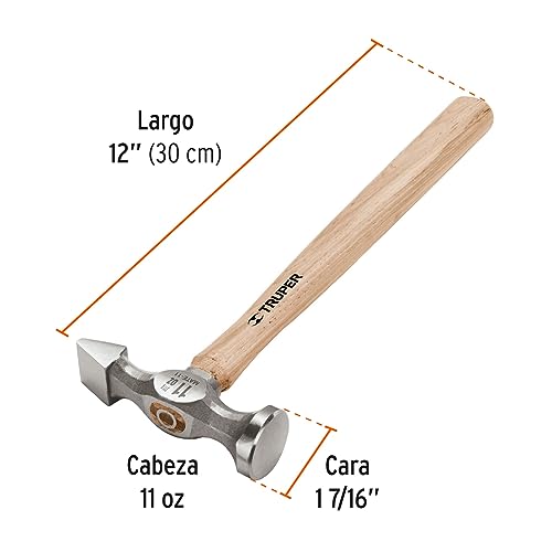 Martillo Desabollador Truper MATE-11 Chisel Point de 11 oz