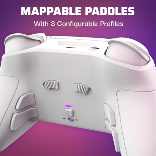 Controlador Inalámbrico Victrix Pro BFG Blanco para PlayStation 5, PS4 y PC
