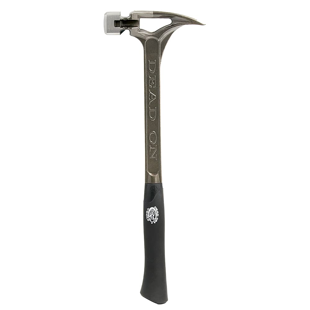Dead On DOS22S - Martillo de cara lisa de acero (623 g, 45 cm)