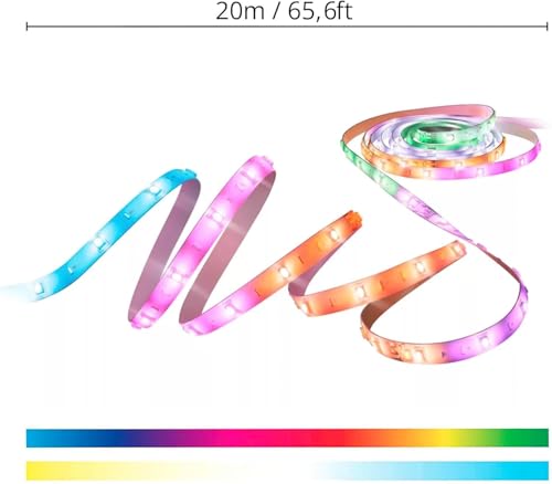 Tira de Luz LED WiZ Connected Multicolor Control de Voz para Hogar Inteligente