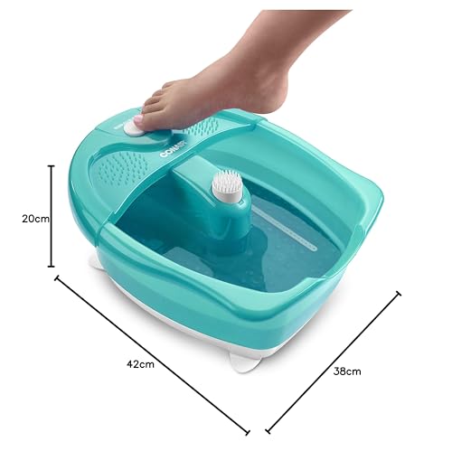 Conair Spa - Masaje para Pies con Burbujas y Manutención de la Temperatura, Turquesa