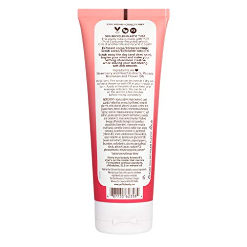 Exfoliante Corporal Pacifica Fresa y Durazno 180ml