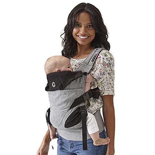 Contours Portabebés de recién nacido a niños pequeños | Journey 5 posiciones convertible fácil de usar con bolsillos para hombres y mujeres, cara en, cara hacia fuera, parte delantera, espalda y