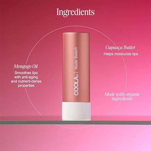 Coola_mineral liplux spf30 - nude beach (color: caramel)