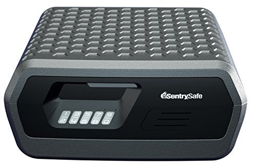 Cofre de Seguridad SentrySafe Gris Carbón Resistente al Fuego e Impermeable con Cerradura Digital