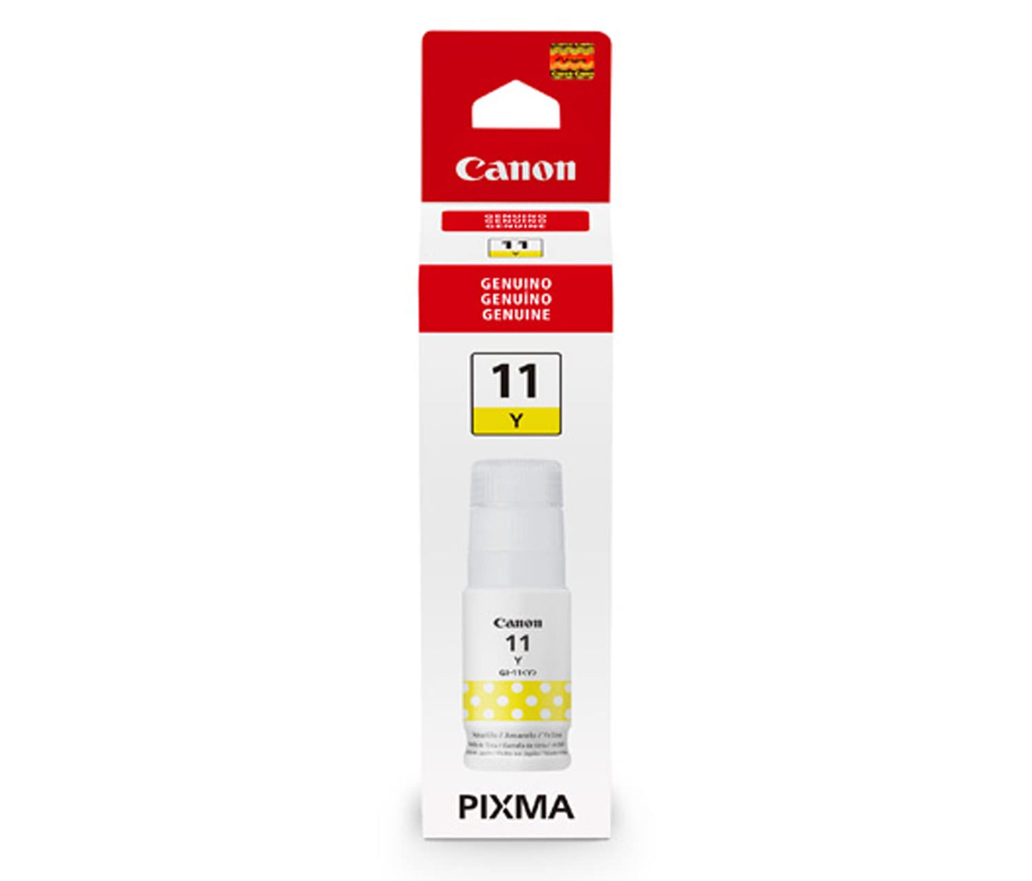 Canon Tinta GI-11 Y Botella De Tinta Amarilla con 70ml para G2160/G3160