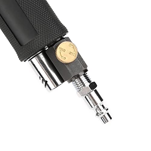 Lijadora de ángulo de Aire Mini Lijadora de ángulo de Aire Orbital Aleatoria 90 ° Pulidora Neumática y Almohadillas de Lijado de 2 Pulgadas y 3 Pulgadas