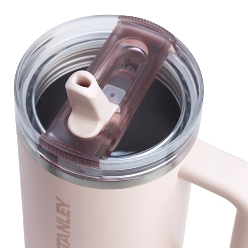 Vaso Aislado Stanley Quencher ProTour 40 Onzas Popote y Mango Integrados Acero Inoxidable sin BPA para Viajes
