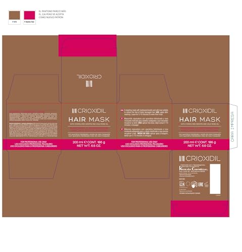Crioxidil Cabello Tratamiento Capilar Condicionador Profundo 200 ml Todo Tipo de Cabello Repara y Nutre Cabello Dañado