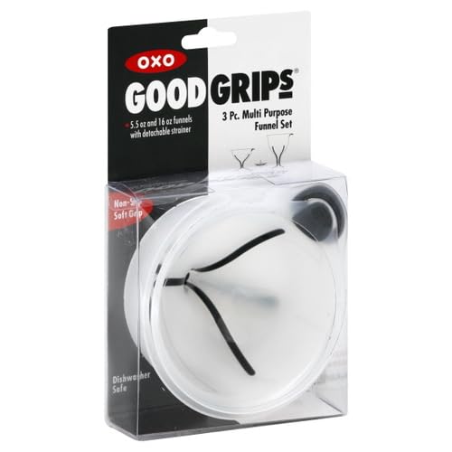 Set de Embudo y Colador OXO Good Grips Multicolor, 2 Piezas