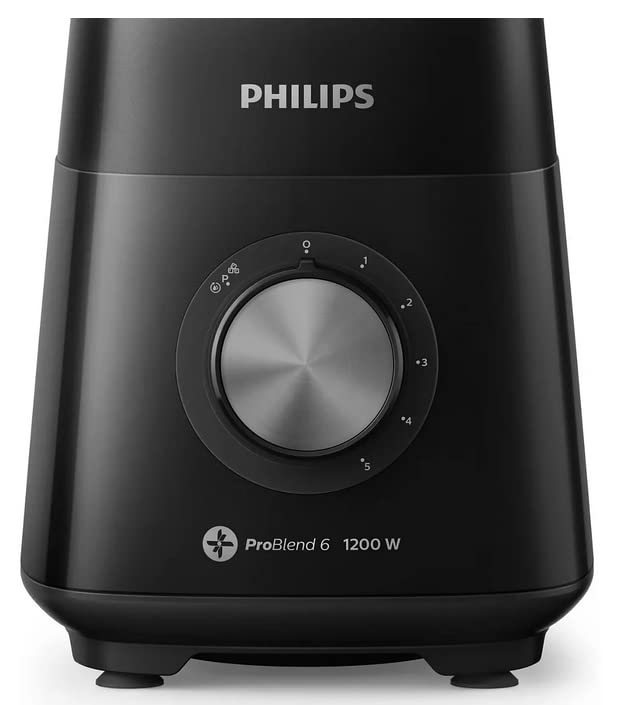 Licuadora Philips Potente 1200 Watts Vaso Tritán 3L 5 Velocidades+Pulso