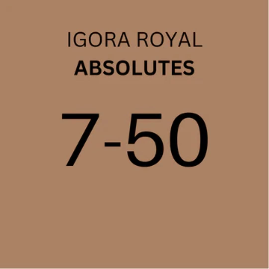 Tinte de Cabello Schwarzkopf Professional Igora Royal Absolutes Rubio Medio Dorado Natural
