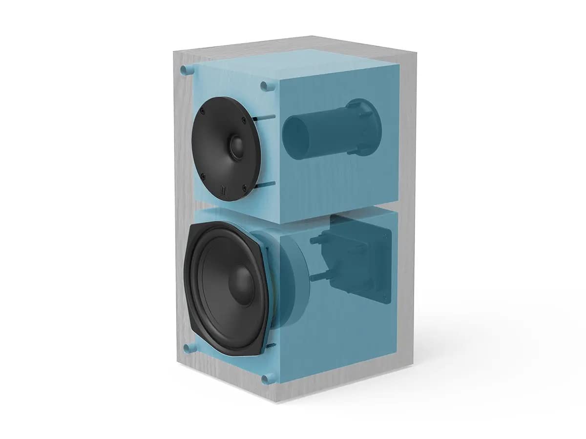 Altavoz de Estantería Monolith Negro Audition Series de Alto Rendimiento para Sistema de Cine en Casa