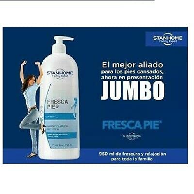 Lorelis Lab STANHOME Fresca Pie 930 ml. Crema para pies cansados. ¡El descanso que tus piernas siempre soñaron! Loción relajantes para pies y piernas cansados. Conoce el poder de la castaña de indias, disfruta de los efectos del mentol y siente los enorme