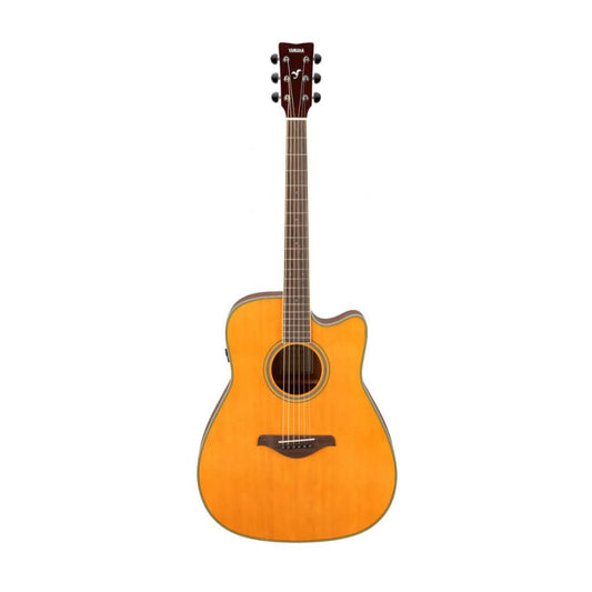 Yamaha TransAcoustic Cutway Models - Guitarra acústica de 6 cuerdas, Color natural