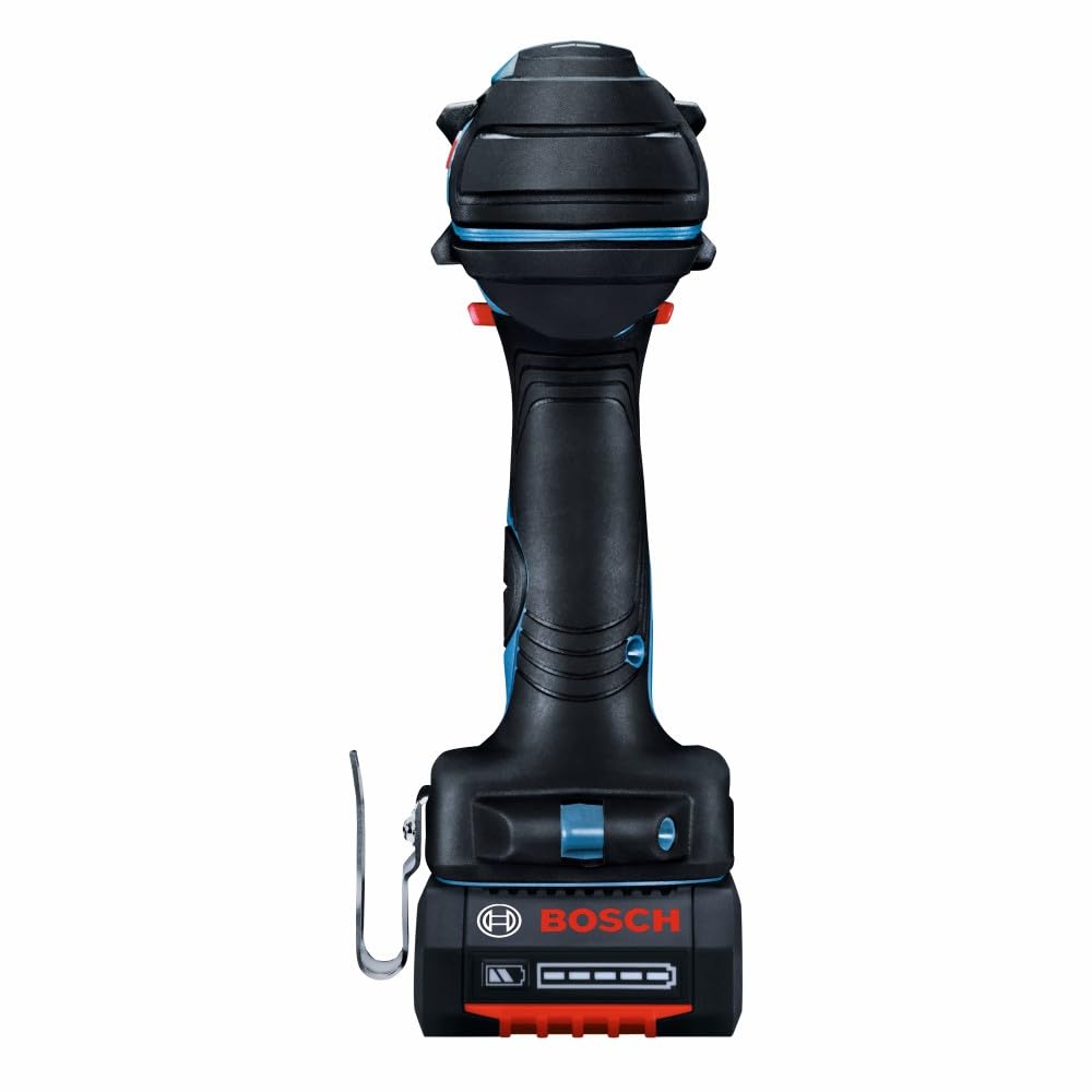 BOSCH GSR18V-975CB25 18V sin escobillas conectado, listo para 1/2 pulgadas. Kit de taladro/driver con (2) baterías de alimentación avanzadas CORE18V 4Ah