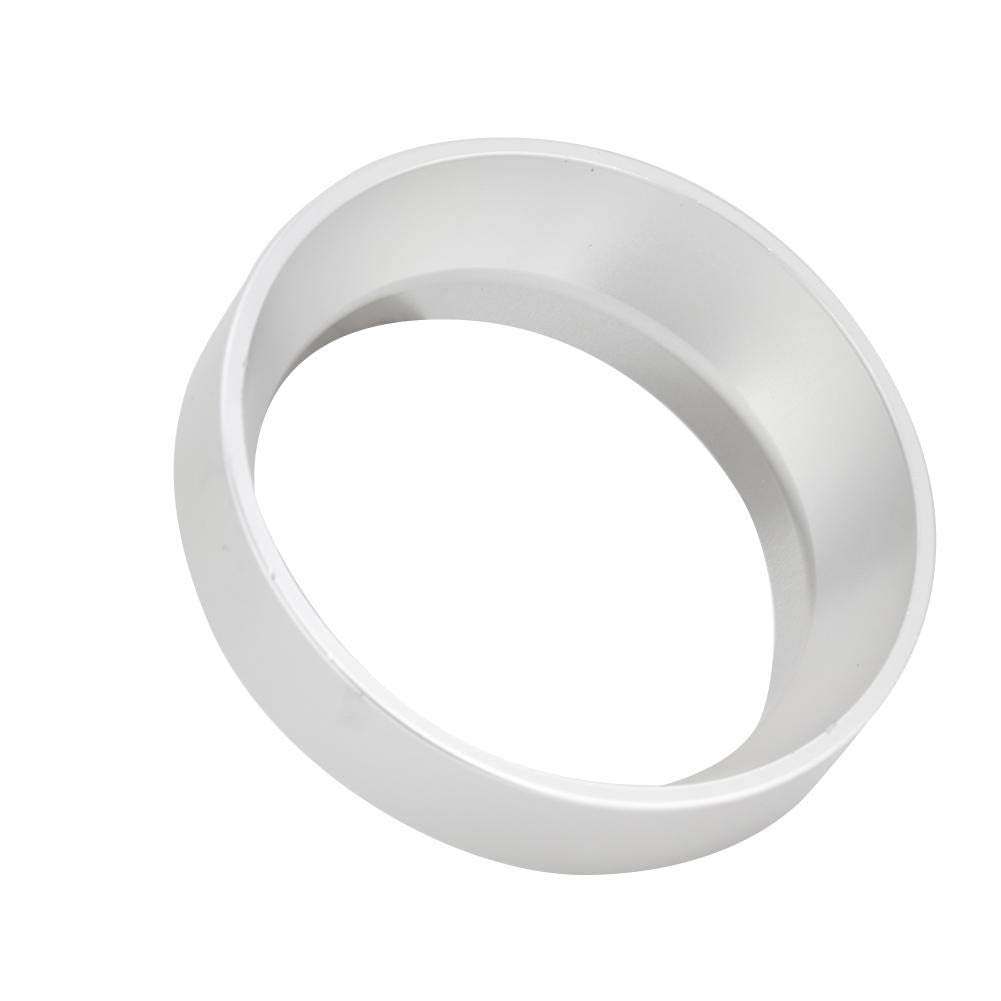 Embudo de Dosificación Espresso Universal Aluminio Plata Accesorio de Reemplazo para Máquina de Café