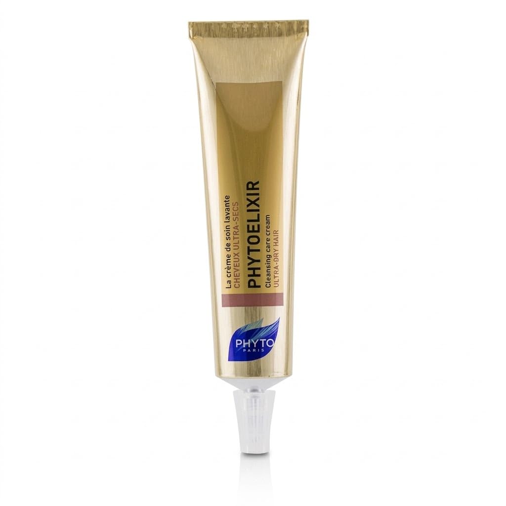 PHYTOELIXIR Botanical Cleansing Care Cream |Ultra-Dry & Damaged Hair | Gently Cleanses Scalp & Hair, Improves Elasticity, Strengthens & Replenishes, Ultra-Nourishing | Sulfate & Silicone Free