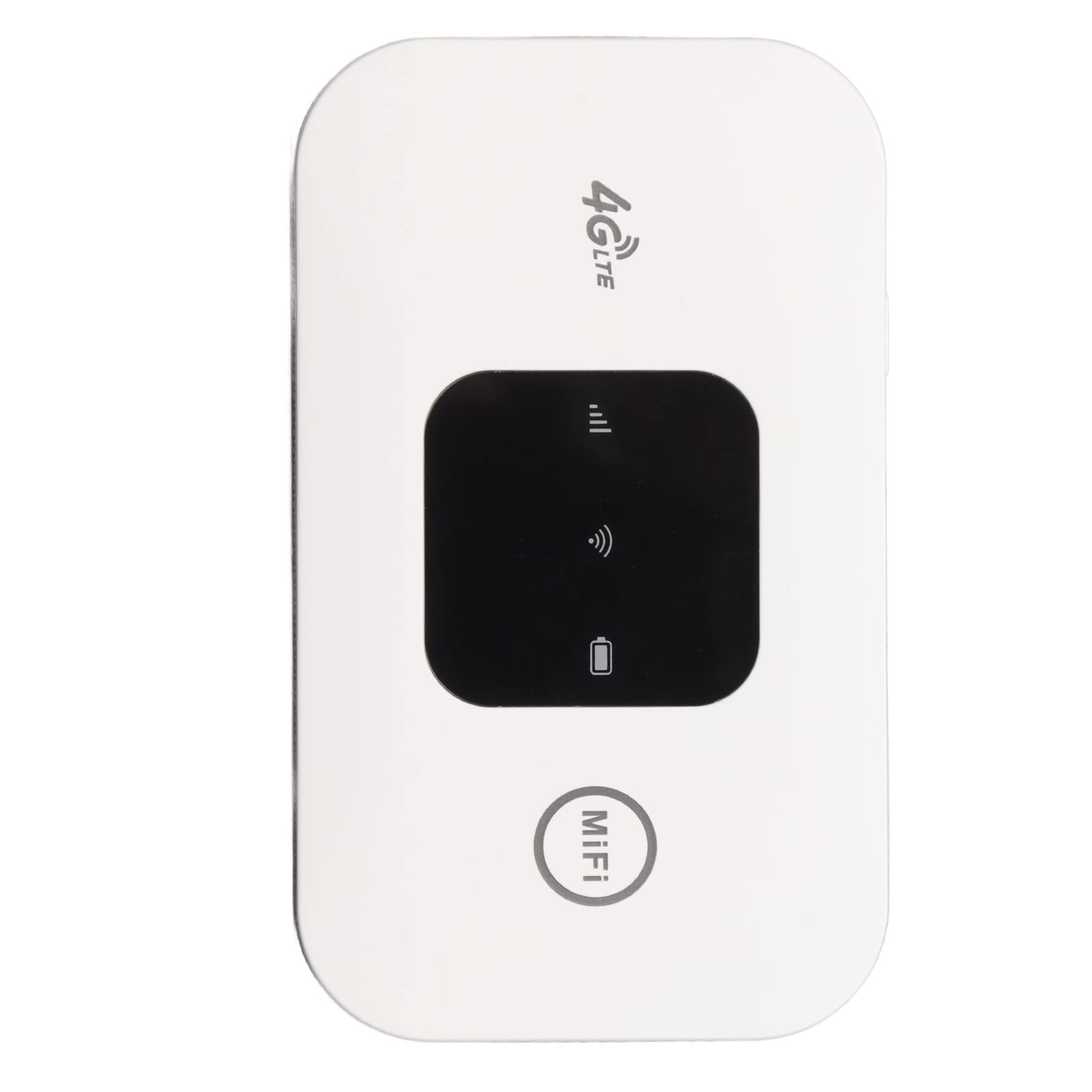 Luqeeg Enrutador de Punto de Acceso Móvil WiFi 4G LTE, Punto de Acceso a Internet Portátil, Tarjeta SIM de Alta Velocidad de 150Mbps, 10 Usuarios Compatibles para el Hogar, la Oficina