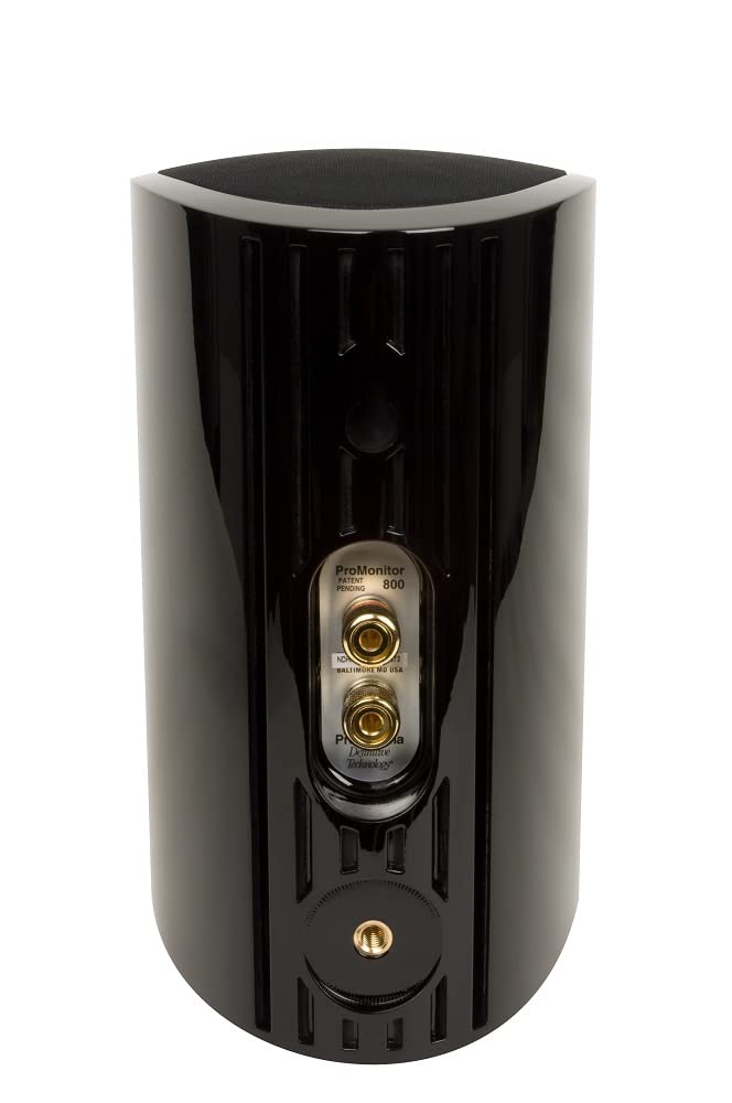 Definitive Technology ProMonitor 800 - Bocinas (Bocina set unit, 3-way, Tabletop/bookshelf, 57 - 30, Black, Wired)
