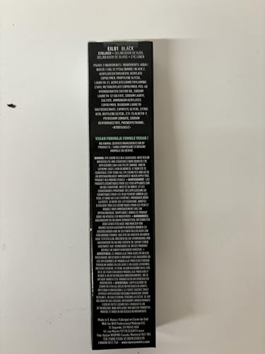 NYX Professional Makeup,Epic Wear, Delineador Líquido de Ojos, Black, 3.5ML