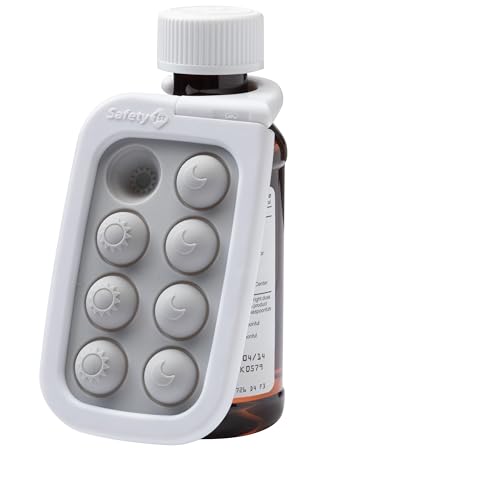 Kit de supervivencia para el primer día de enfermedad, BoogEase Aspirador nasal con 2 tamaños de punta de nariz, color gris Blanco