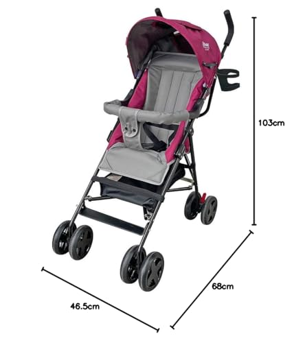 Carriola Bastón D´bebé Rosa Carry Bebé