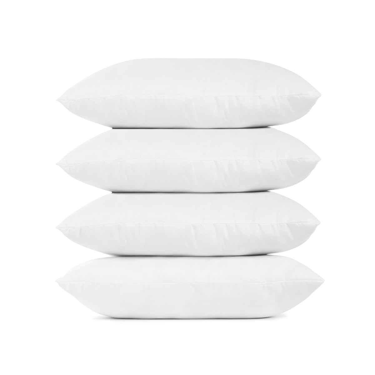 Almohadas TESSO HOME Blancas Hipoalergénicas Down Alternative Frimeza Media Lavables Pack de 4