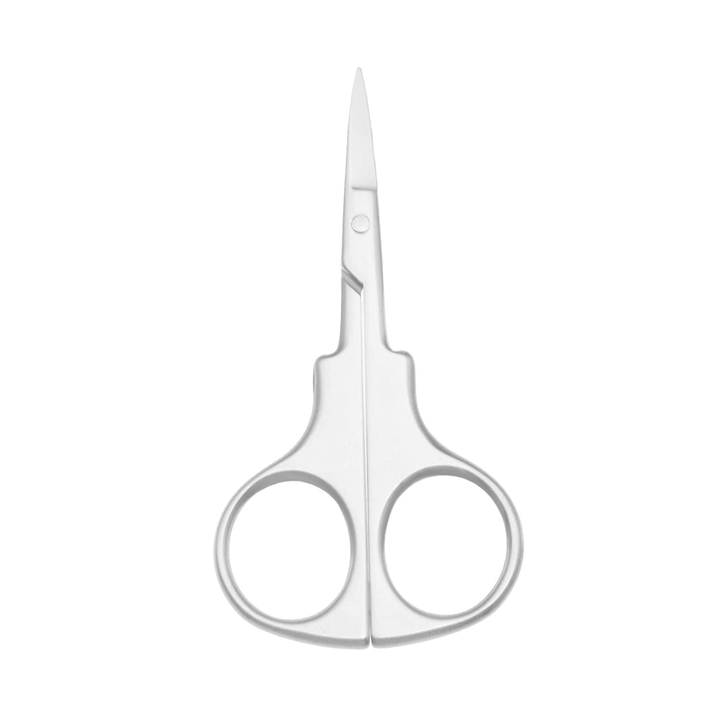 Motanar - Tijeras profesionales para cuidado personal, depilación facial y depilación de oreja y nariz, cejas, recortes, acero inoxidable, tijeras de punta recta de 3.7 pulgadas