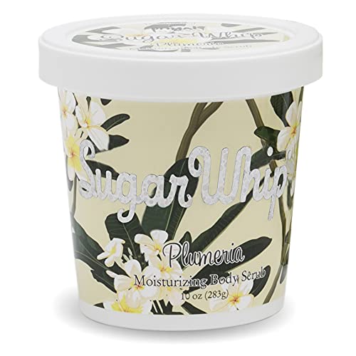 Exfoliante de Azúcar Primal Elements Plumeria 10 Onzas