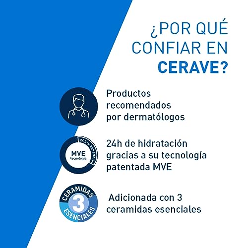 CeraVe Crema Hidratante Diaria de Rostro y Cuerpo para Piel Seca 454gr