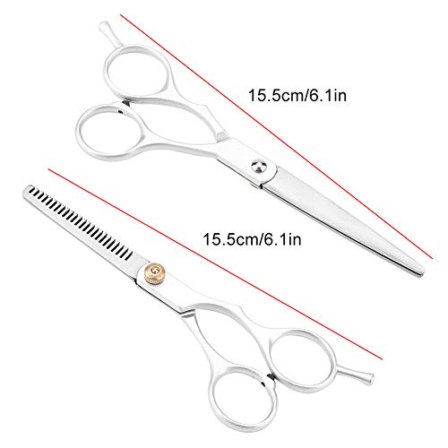 Tijeras para Cortar El Cabello, Acero Inoxidable 6 Pulgadas De Corte De Corte Limpio Tijeras Afiladas para Peluquería De Peluquería De Pastor