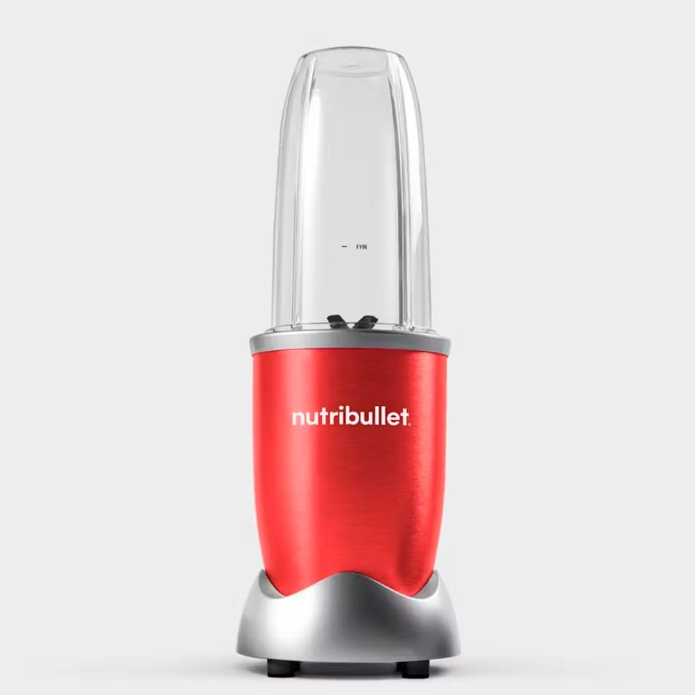Nutribullet Licuadora Electrica, Picadora Pro 900 Watts 32Oz Mod. RNB9-0401 RENOVADA (Rojo)