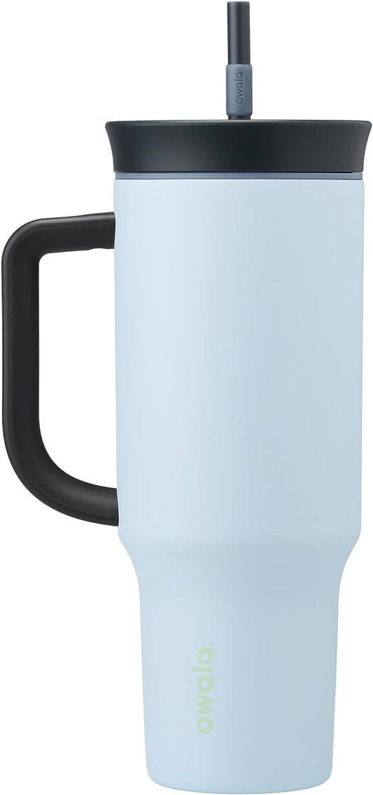 Vaso de Viaje Owala Azul Triple Capa Aislada 40 oz