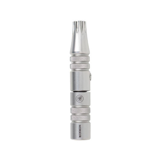 Cortapelos MERKUR Acero Inoxidable con Mecanismo de Giro Seguro para Nariz y Orejas para Hombres y Mujeres
