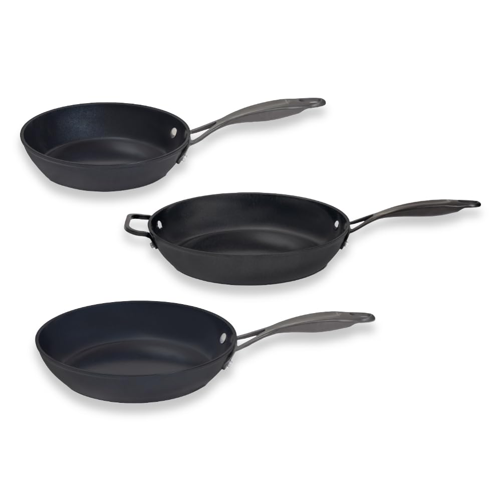 JADE BLACK Batería de Cocina 20 Piezas, Recubrimiento de Polvo de Jade Negro, Base Full Induction, Incluye Sartenes, Ollas y Utensilios