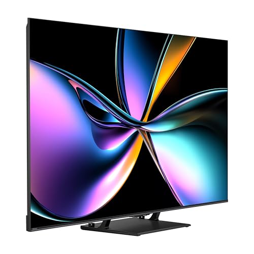 Hisense Television U7QG Pro(Modelo 2025) Pantalla 55 Pulgadas,Mini-LED Pro Smart Google TV UHD 4K,Control Remoto por Voz con Alexa,Modo de Juego Ultra de 165 Hz,Hi-View AI Engine Pro