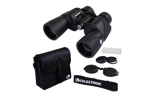 Celestron - Binocular SkyMaster Pro ED 7x50 - Binocular de astronomía con Vidrio ED - Gran Apertura para visualización de Larga Distancia - Revestimiento XLT Totalmente de Revestimiento múltiple -