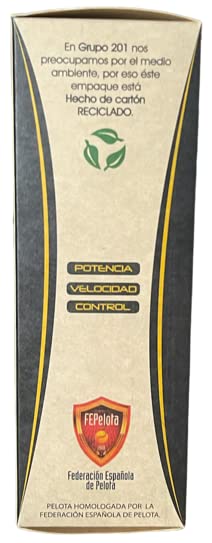 Pelotas Frontenis Oficial 201 Amarilla para Niños y Adultos
