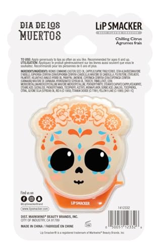 Dia De Los Muertos Balsamo Labial Catrina Lip Smacker(Cítrico Espeluznante)