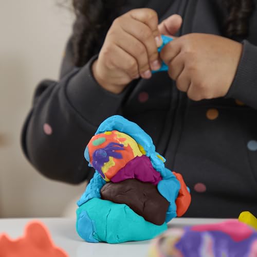 Súper Pack de Colores Play-Doh en Surtido Variado para Manualidades Infantiles 22 Latas de 57 y 113 Gramos para Juguetes Preescolares