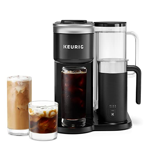 Keurig K-Cafe SMART - Cafetera para cápsulas K-Cafe, color negro