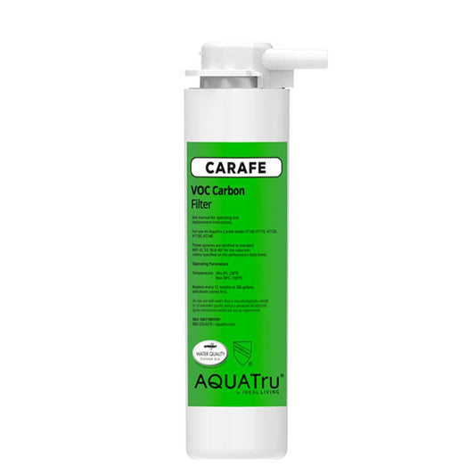 AquaTru - Filtro de repuesto de COV para jarra AquaTru con sistema de purificación de filtro de agua de ósmosis inversa para encimera AquaTru | Certificado para quitar PFAS y otros productos químicos