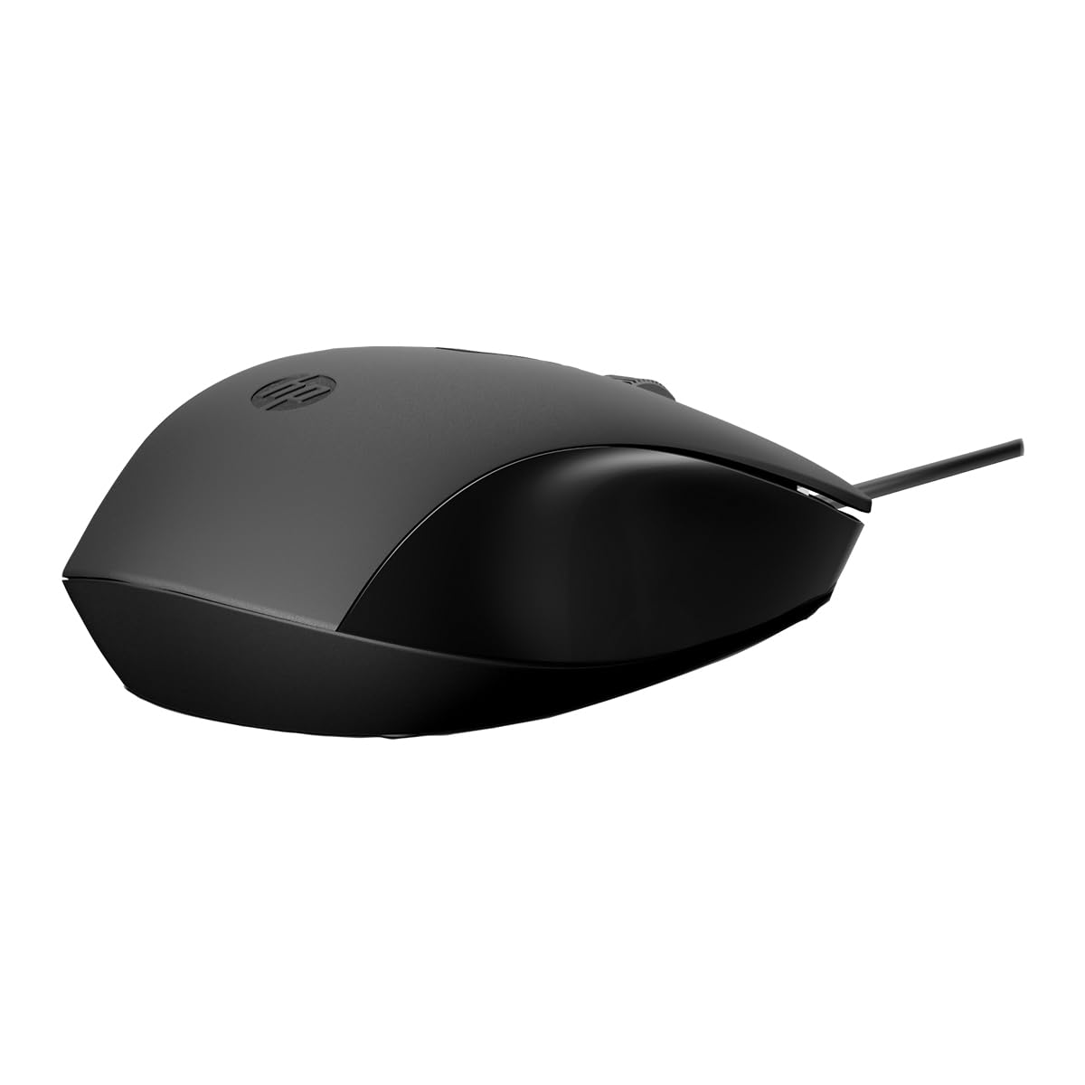 HP Mouse con Cable 150, Alámbrico, Universal, Negro (240J6AA)
