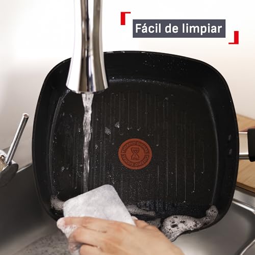 Grill T-fal Everyday 26x26 cm con antiadherente