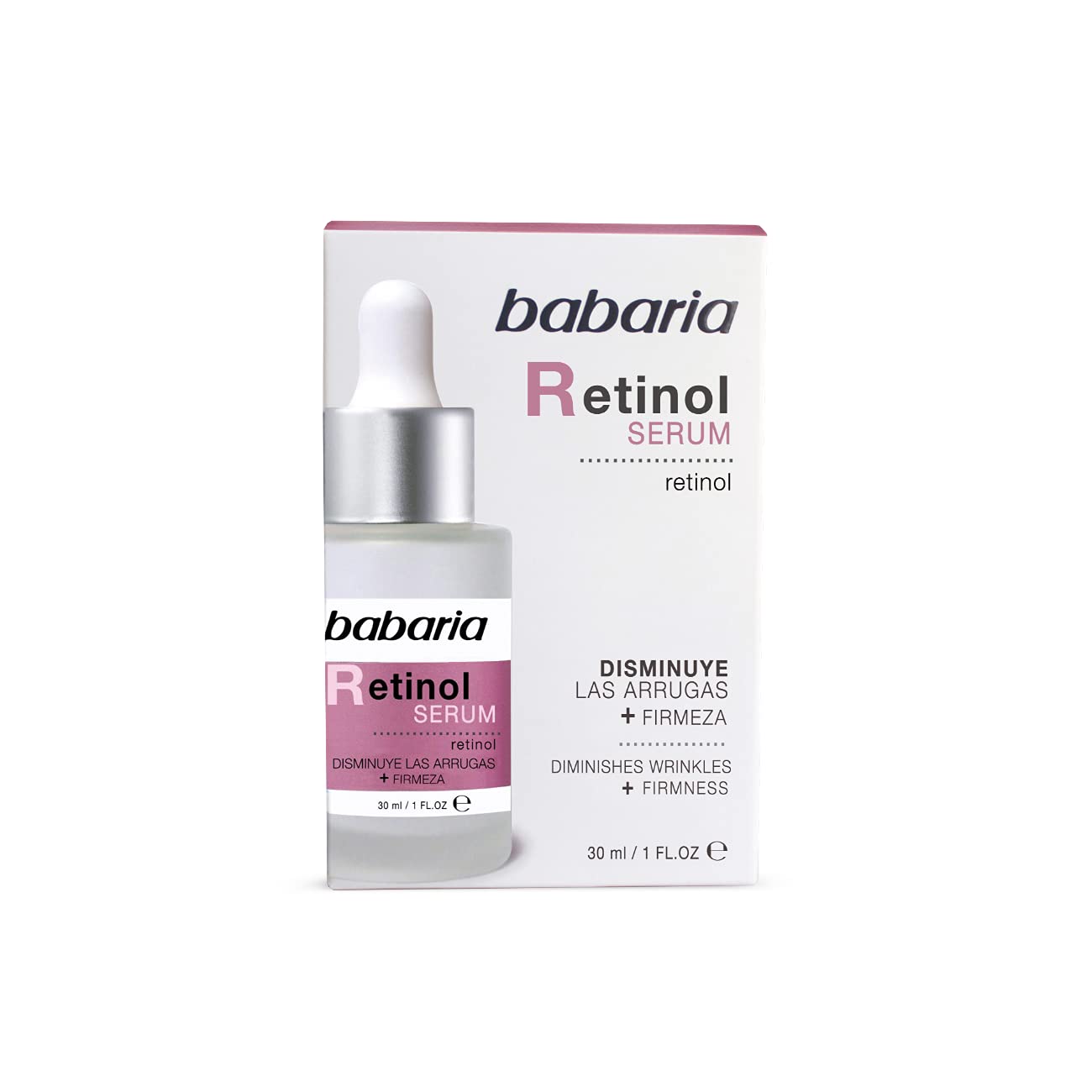 Babaria NATURE'S WAY Crema + Serum de Retinol Antiarrugas Babaria Aporta Firmeza y Elasticidad 50ml | 30ml