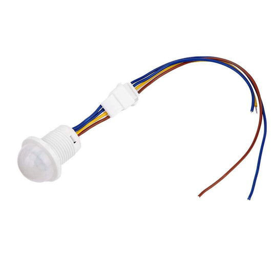 Interruptor de saensor de Movimiento, Interruptor de Sensor infrarrojo, Sensor Humano,Detector de Seguridad para Exteriores e Interiores, Interruptor de Sensor de luz de Movimiento infrarrojo