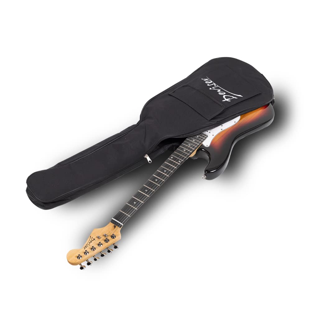 Guitarra Eléctrica Deviser L-g1, Sombreada Con Funda Y Cable